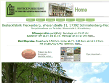 Tablet Screenshot of besteckfabrik-fleckenberg.de